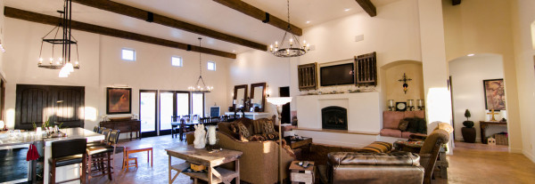 Creston Custom Home Build Living Room