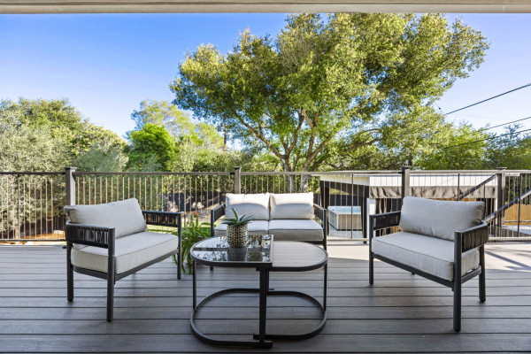 Rich San Luis Obispo Custom Home Build Deck