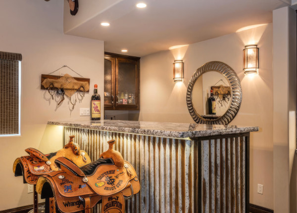 San Guillermo Atascadero Custom Home Build Bar