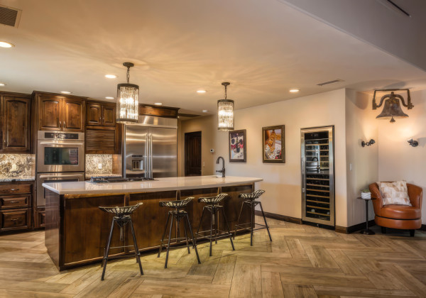 San Guillermo Atascadero Custom Home Build Kitchen Island