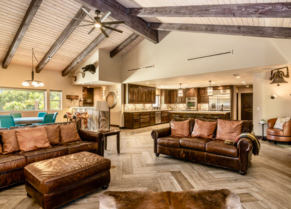 San Guillermo Atascadero Custom Home Build Living Room