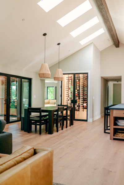 Templeton Foxtail Custom Home Build Wine Cellar
